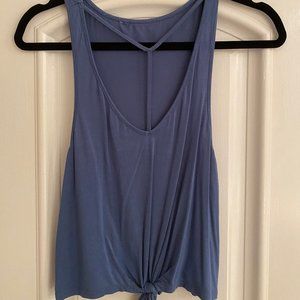 Blue tank-top